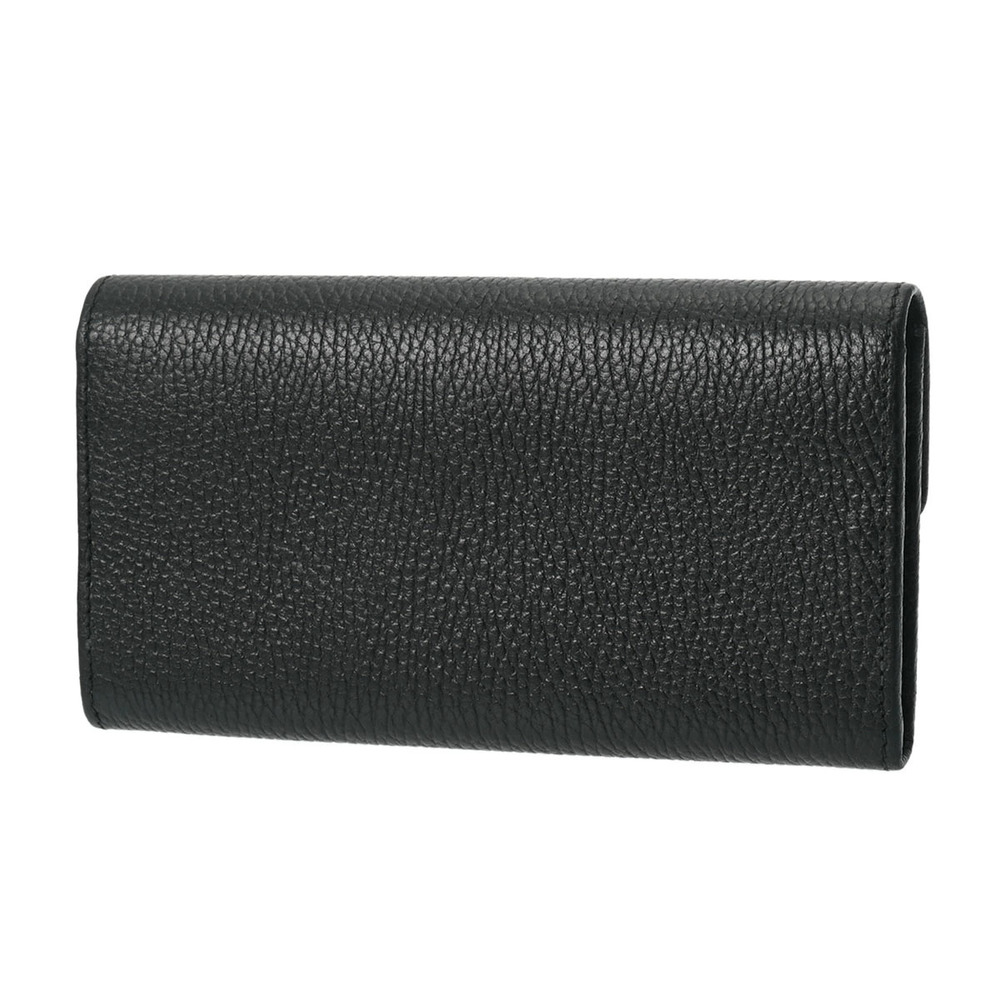 Gucci Long Leather Wallet Black